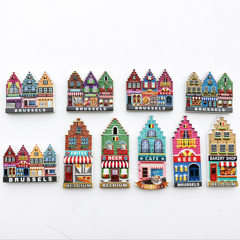 Home Decor Netherlands - Huis Nederland UV Afdrukken Hars Koelkastmagneten