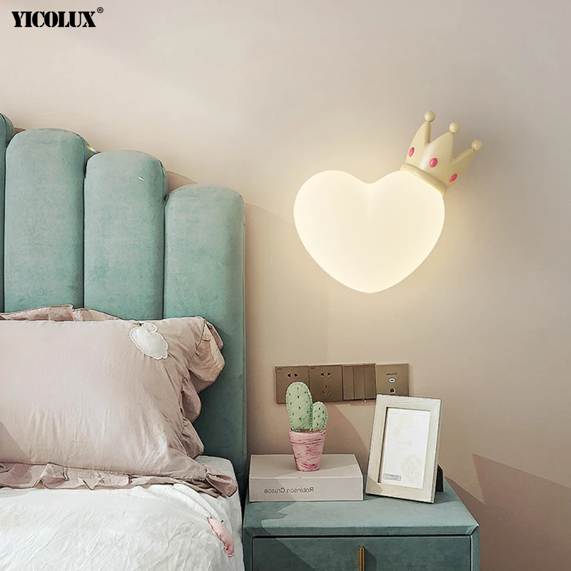 Home Decor Wall Molding - Moderne Slaapkamer Wandlamp Kinderkamer Nachtlamp Cartoon