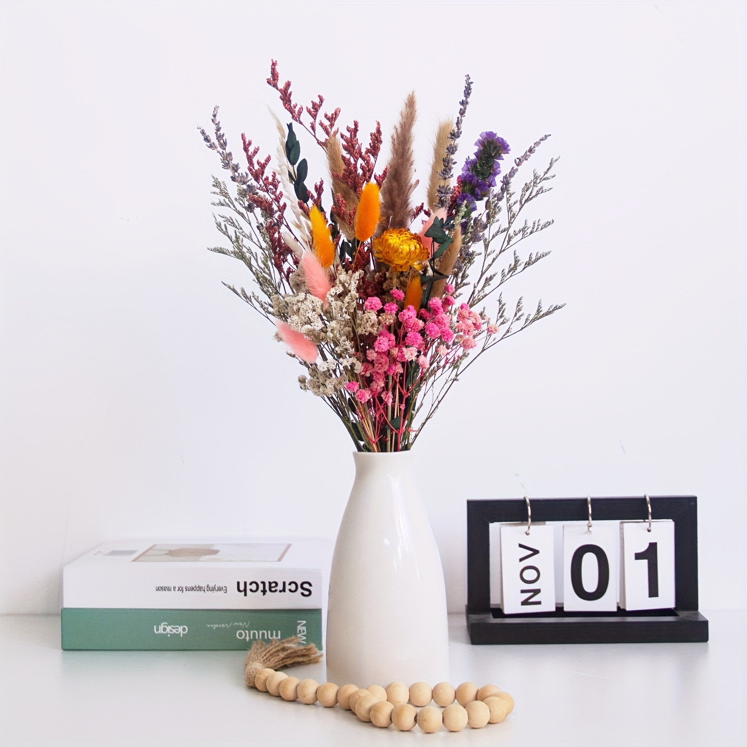 Home Decor Minimalist Style - INS Style Gedroogde Baby's Breath Bouquet