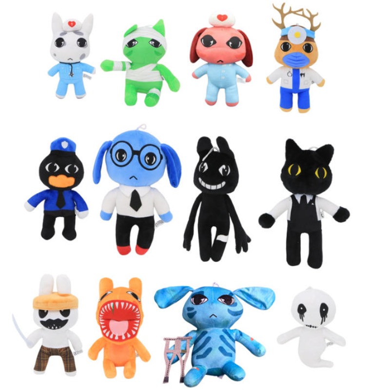 Home Decor Game - Horror Game Dierenziekenhuis Pluche Poppen, Zachte