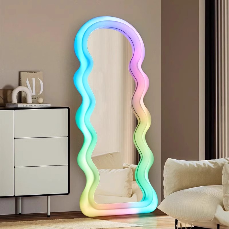 Home Decor Minimalist Style - Koreaanse stijl lichtspiegel golvend licht funky