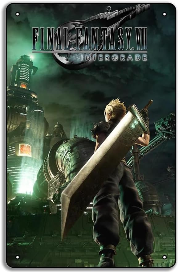 Final Fantasy VII Game Poster  - Home Decor Game recensie en prijs