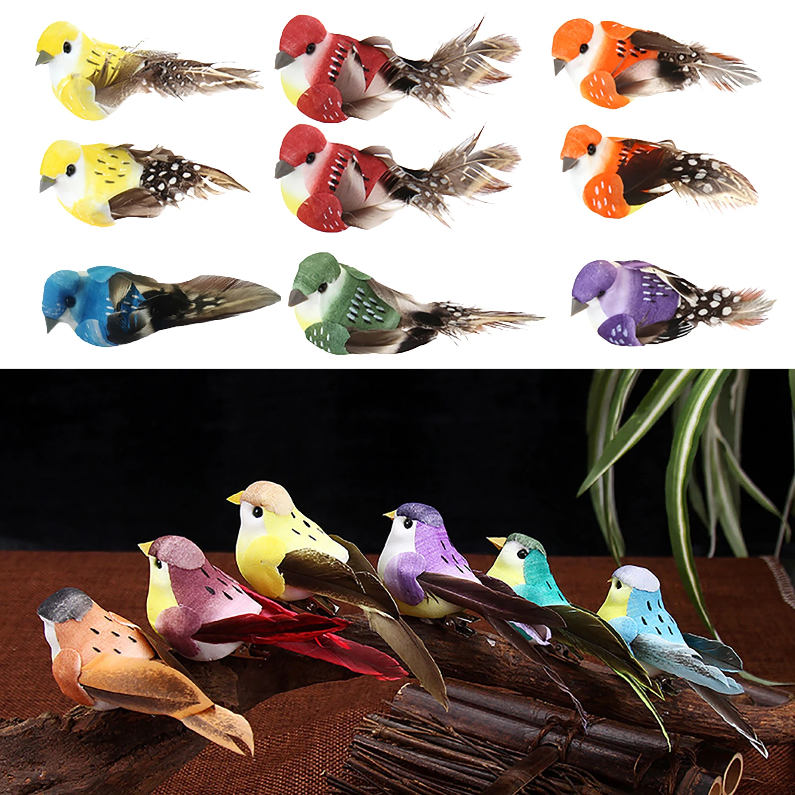 12 stuks Set Kunstmatige Vogel - Home Decor Ikea recensie en prijs