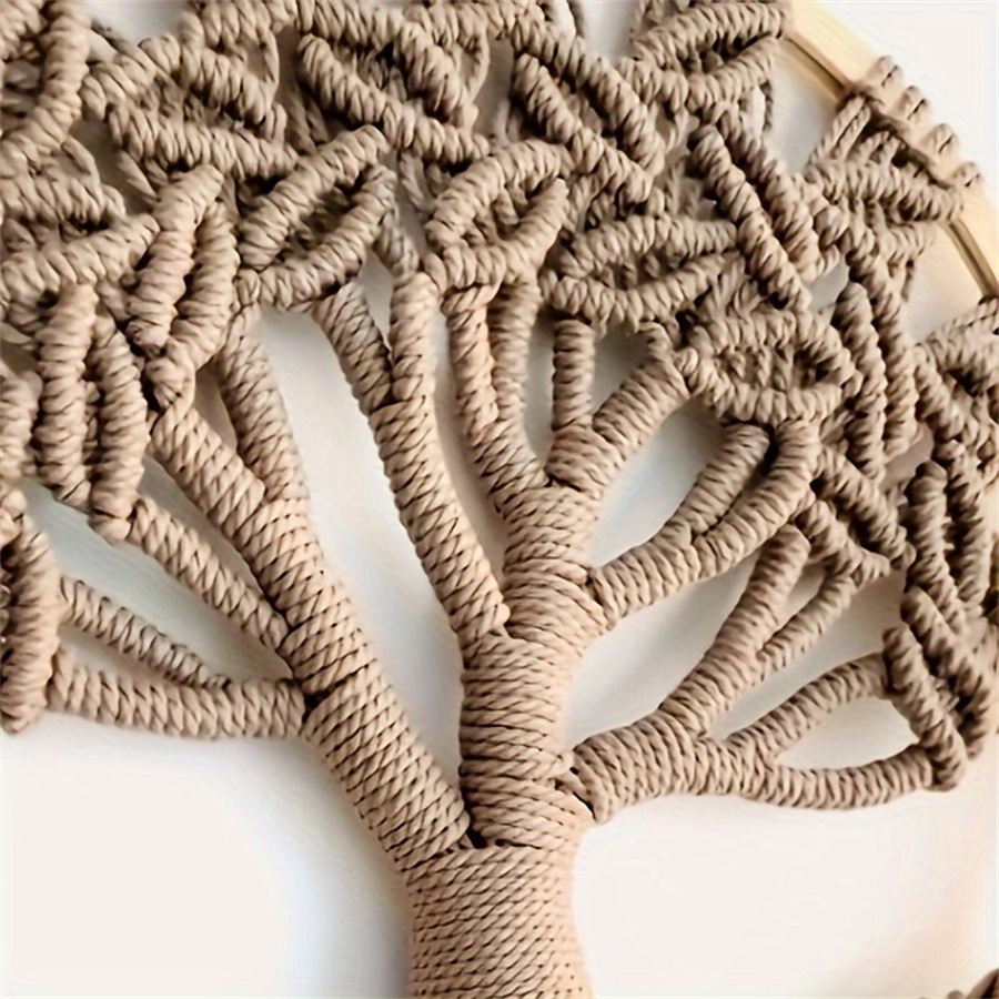 Levensboom Macrame muur opknop - Macrame Wall Hanging recensie en prijs