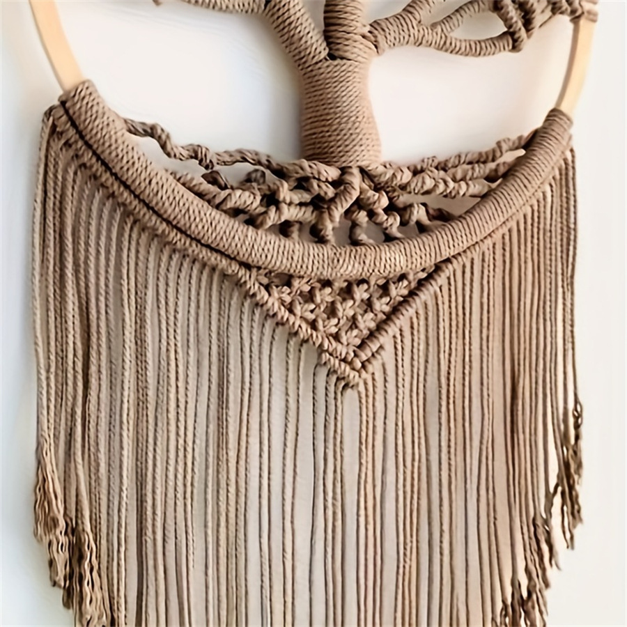 Levensboom Macrame muur opknop - Macrame Wall Hanging recensie en prijs