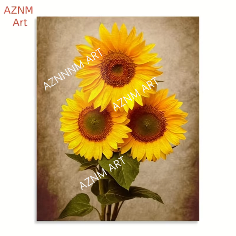 1/3PCS Deco Zonnebloem Canvas  - Home Decor Minimalist Style recensie en prijs