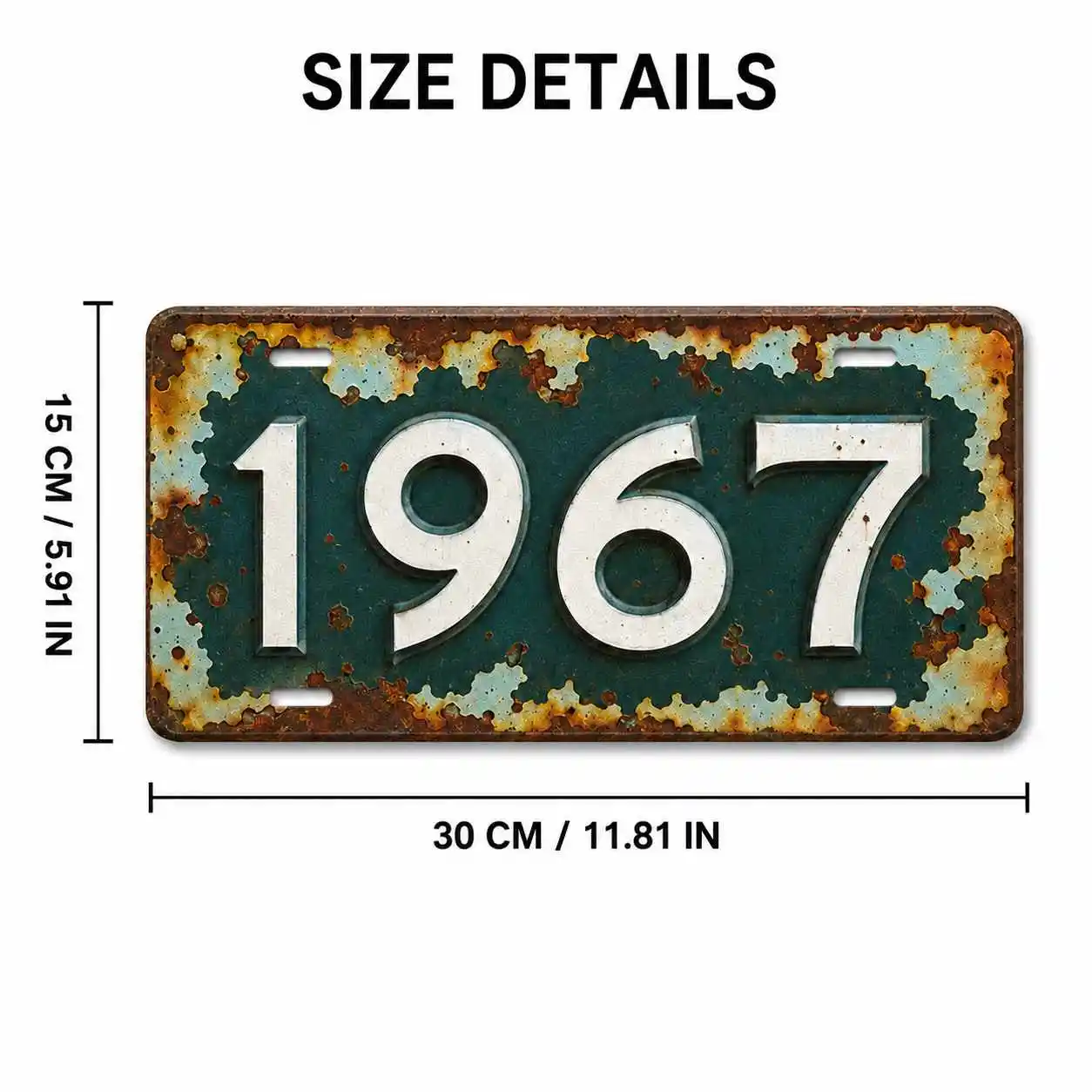 AL Sign - Vintage Duurzame Met - Home Decor Yerevan recensie en prijs