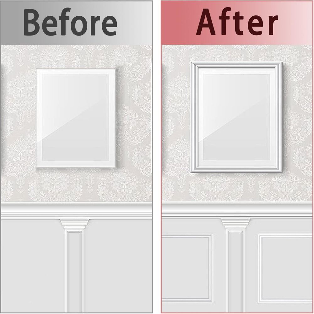 Zelfklevende wanddecoratie sie - Home Decor Wall Molding recensie en prijs