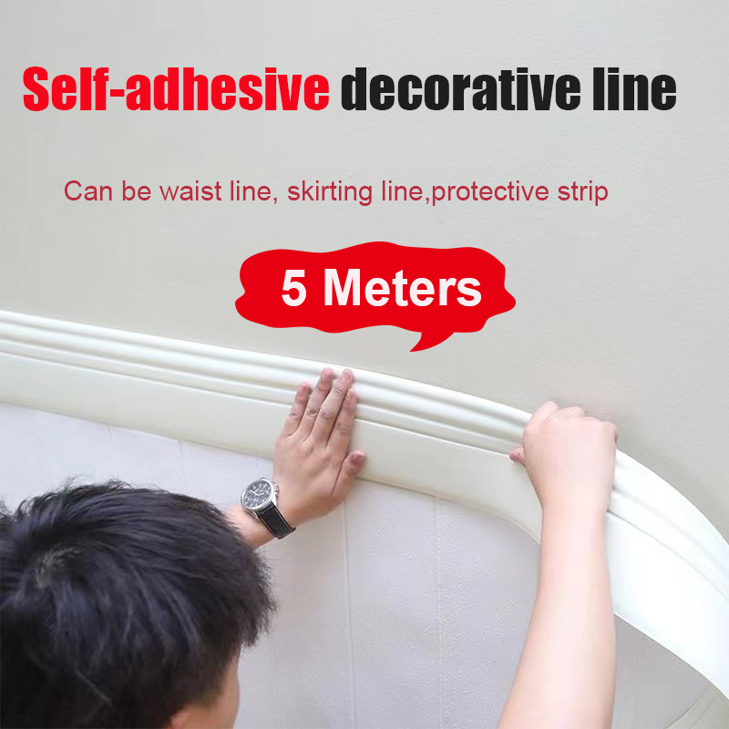 5M Zelfklevende Wandafwerking  - Home Decor Wall Molding recensie en prijs