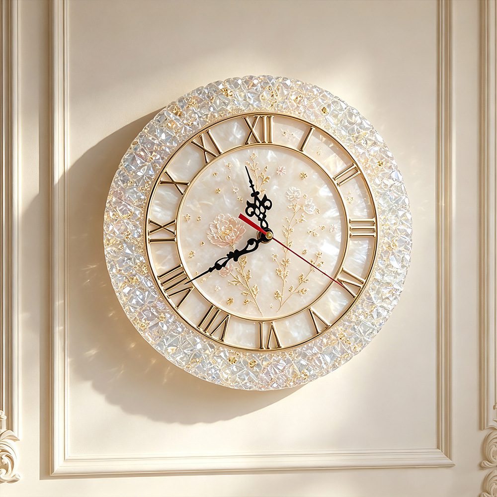 Diamant Facetgeslepen Klok Sil - Home Decor Wall Molding recensie en prijs