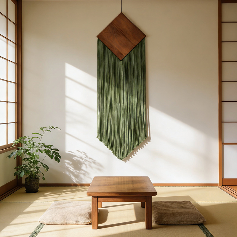 Boheems katoenen touw geweven  - Macrame Wall Hanging recensie en prijs