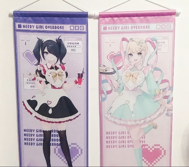 Rain Anime Poster Scroll NEEDY - Home Decor Game recensie en prijs