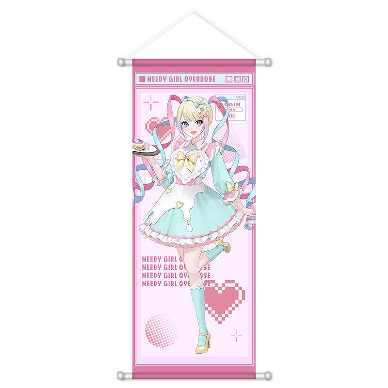 Rain Anime Poster Scroll NEEDY - Home Decor Game recensie en prijs
