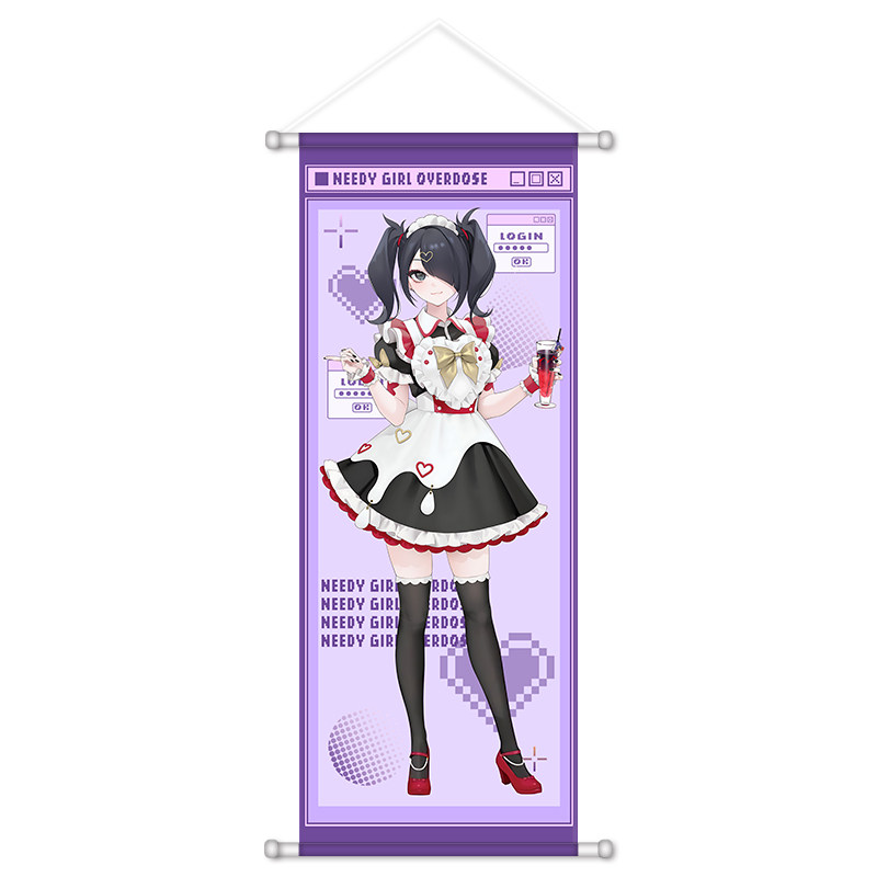 Rain Anime Poster Scroll NEEDY - Home Decor Game recensie en prijs