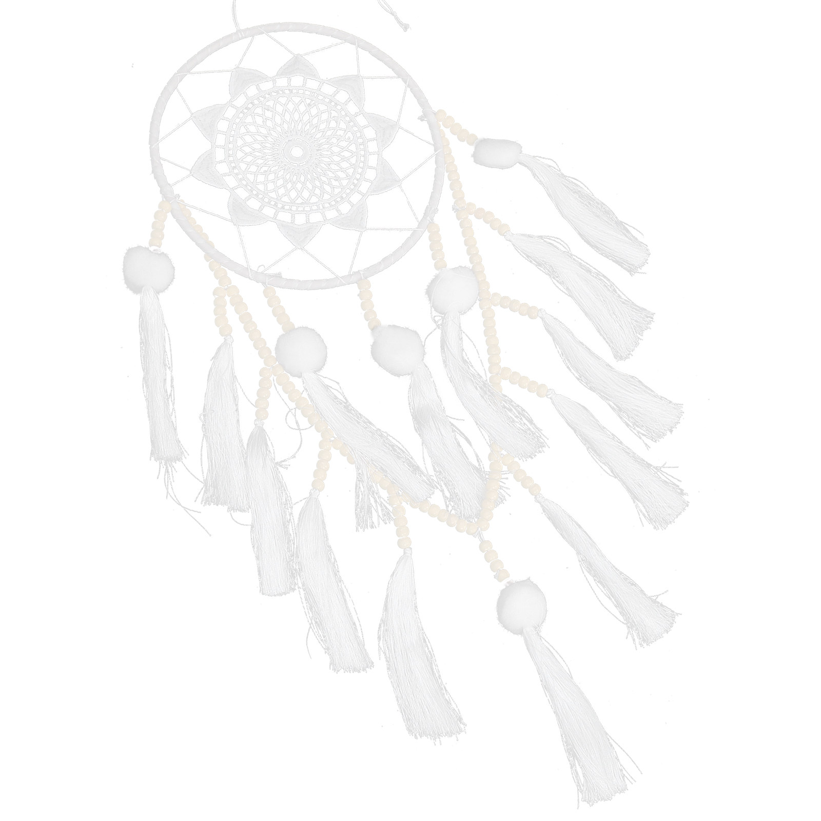 Grote Witte Macramé Dromenvang - Macrame Wall Hanging recensie en prijs